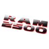 26.5x8.5cm ABS Car Side Body Rear Trunk Emblem Sticker for Dodge RAM1500 RAM2500 RAM3500 Auto Exterior Decoration Accessories