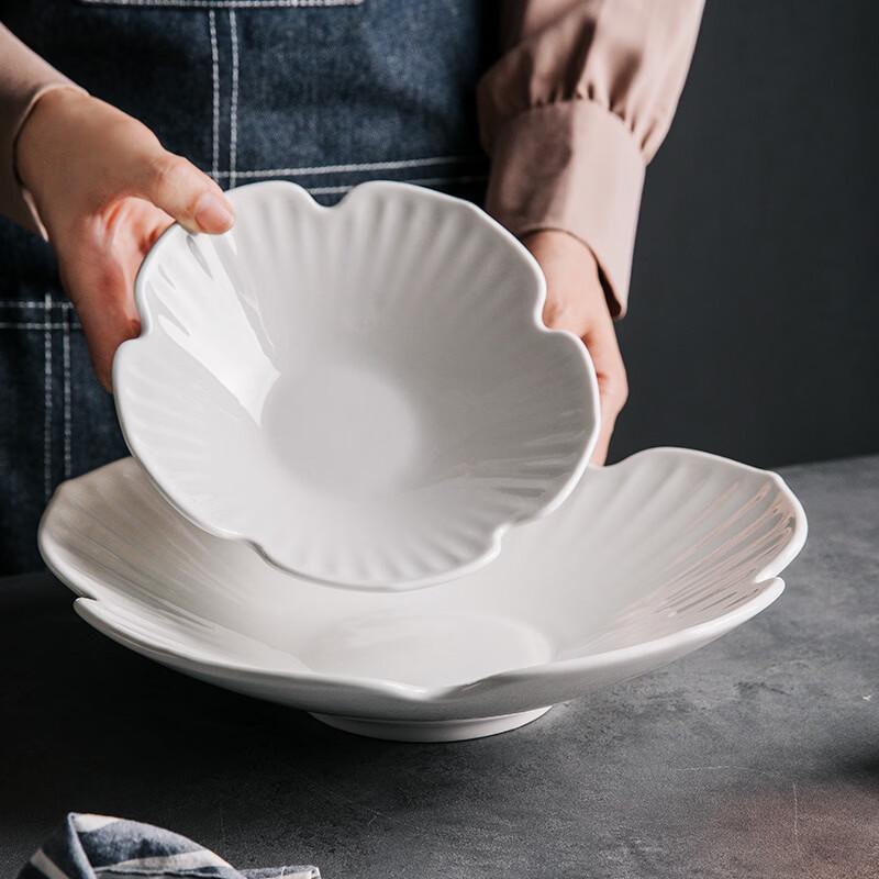 ZISIZ Ceramic Hotel Serving Bowl