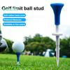 5Pcs Height Adjustable Golf Tees - Compact, Lightweight, Unbreakable, Low Friction Training Aid