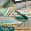 Marble Oil Resistant 40cm Kitchen Sticker Self-adhesive Waterproof Cabinet Stove Top Wallpaper Desktop Bathroom Decoration