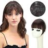 1 шт. Элегантные синтетические волосы на заколках, челка, парик, часть, резинка для волос на лбу, челка, волосы для женщин, повседневная одежда