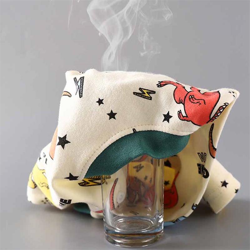 Cartoon Kids 100% Cotton Underwear Set Boys & Girls Thermal Pajamas Soft Long Sleeve Top & Pants Cozy Homewear & Sleepwear