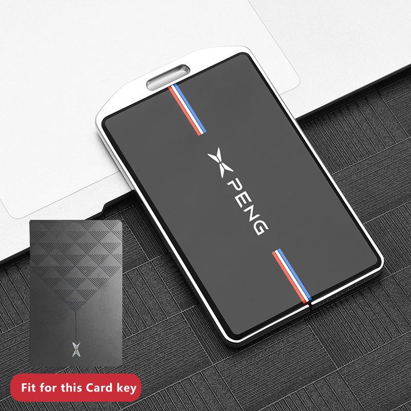 Чехол для ключа автомобиля для Xiaopeng Xpeng P7 P7i G6 P5 G9 G3 G3i NFC Автомобильный стайлинг Крышка пульта Дисплейный брелок Держатель Брелок Аксессуары
