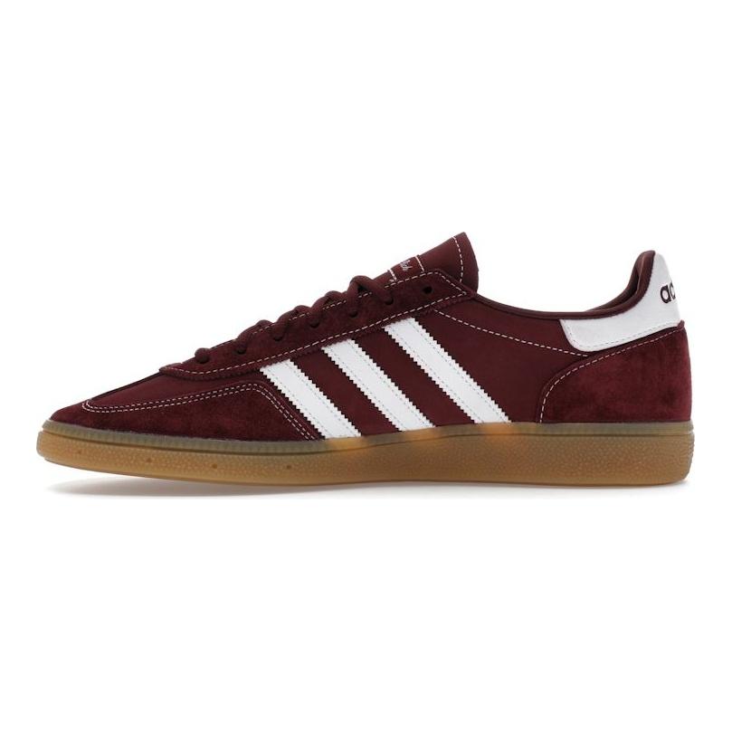 Спортивные и Роскошные x adidas Handball Spezial Бордово-красные Унисекс Кроссовки Облачно-белые Резиновая подошва JP7068