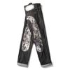 RogueWave Новые Японские Хипстерские Ретро Хип-хоп Модные Джинсы с Принтом Уличный Стиль Повседневные Зауженные Прямые Вышивка Y2k Принт Отстрочка Брюки