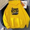 S-Sonic Youth Музыкальная группа Харадзюку Толстовки Эстетичная Красивая Манга Графическая Толстовка Чувство Дизайна Взрослый Четыре Сезона
