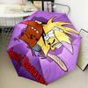 Angry Beavers Adventure Umbrella Folding umbrella, automatic umbrella 8-Frame for Travel, camping Use Gift for Halloween Christmas