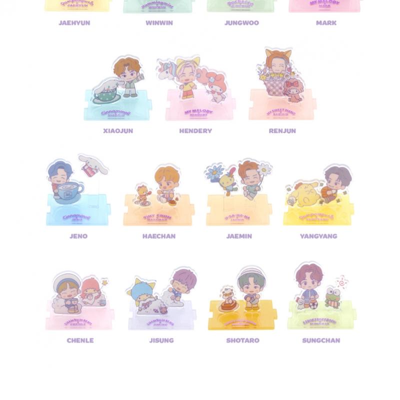 Набор акриловых подставок Nct X Sanrio Characters