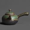 200ml Japanese Ceramic Teapot Kiln Change Green Retro Style Kung Fu Tea Set