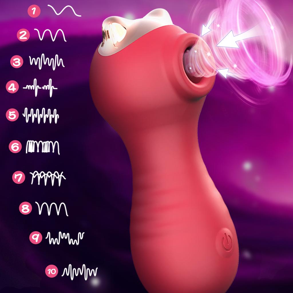 Мини Вибрирующие Вакуумные Вибраторы для Стимуляции Точки G, Вибрирующее Яйцо, Стимуляция Клитора, Сосков, Вагины, Вакуумный Массаж, Эротические Игрушки, Женская Мастурбация