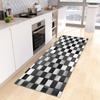 Геометрический кухонный ковер, коврик для двери, спальня, детская гостиная, ковер с татами, коридор, нескользящий коврик