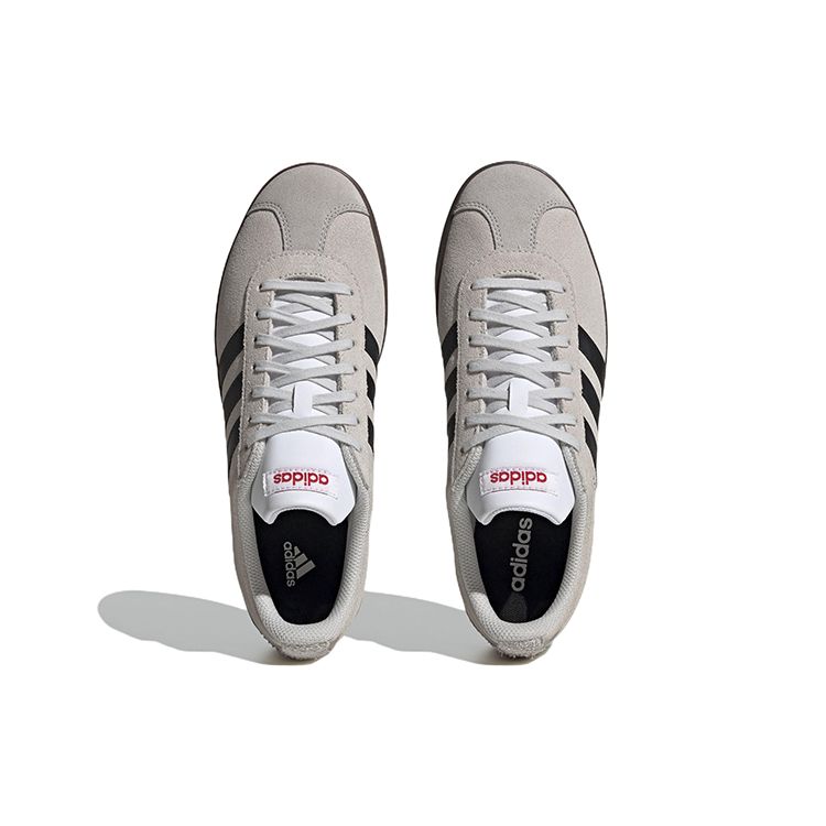 adidas Кроссовки унисекс VL Court Grey Black Gum Grey-One Core-Black Better-Scarlet HQ1802