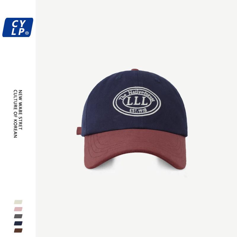 Повседневная элегантная весенняя бейсболка разных цветов со стильной вышивкой