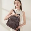 First Layer Leather Европа и США Модный рюкзак для женщин Кожаная женская сумка Мягкая кожаная многоцелевая женская сумка-рюкзак