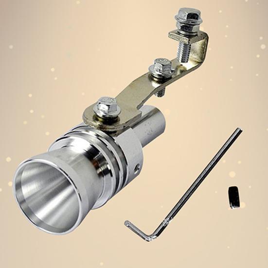 Практичный турбосвисток из сплава, креативный легкий алюминиевый автомобильный мотоцикл, выхлопная система, поддельный турбосвисток для автомобиля