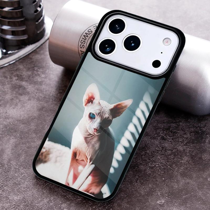 Sphinx Cat Phone Case For iPhone 17,16e,15,14,13,12,11,Mini,Pro,MAX soft Silicone Cover