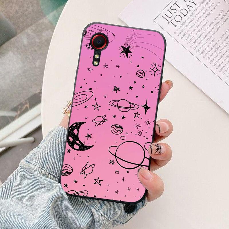 For Samsung Galaxy Xcover 5 EE Phone Case astronaut Silicone Camera Protection Back Cover For Samsung Xcover5 G525F 5EE Coque