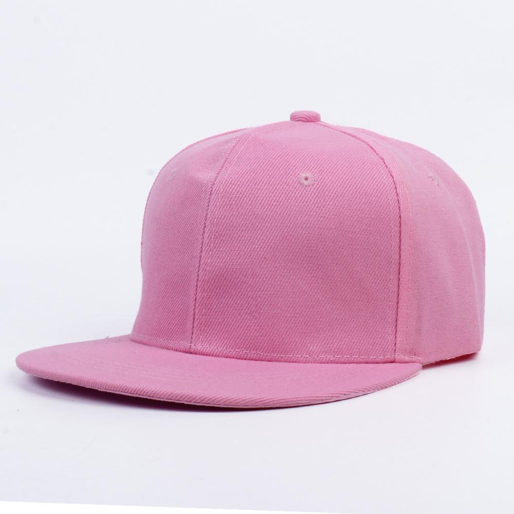 Custom Logo 6 Panel Snapback Hat Unisex Cotton Baseball Fitted Snapback Cap