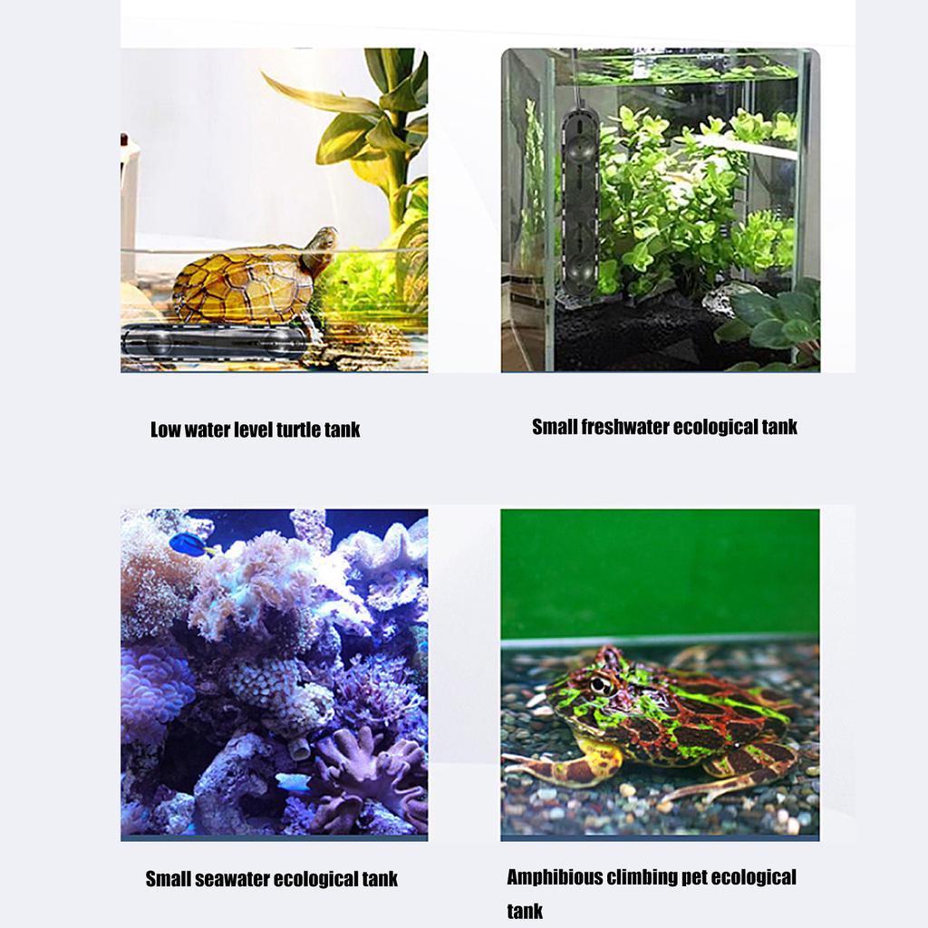 Аквариумный нагреватель Точный контроль температуры Автоматическое отключение Низкое потребление воды Нагревательное устройство для аквариумов с рыбами и черепахами