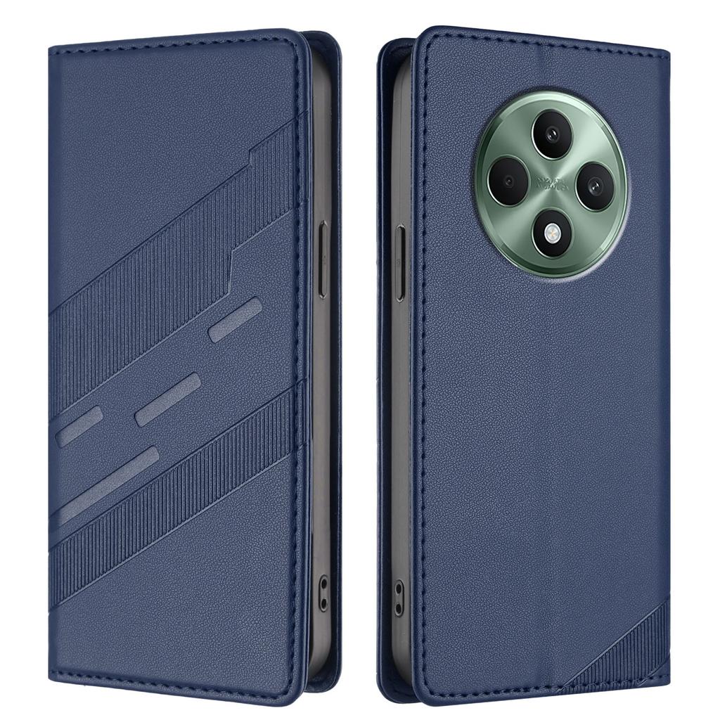 Для телефонов Oppo Reno12 F 5G Чехлы в стиле панк с тиснением Кошелек-подставка Кожаная обложка