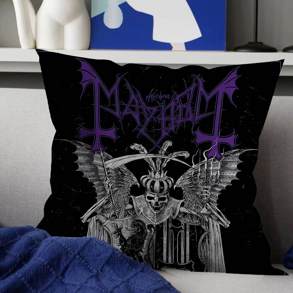Mayhem Band Stitch Lucky Dragon Pillow Cover Sofa Cushion Cover Home Room Decoration Children Gift
