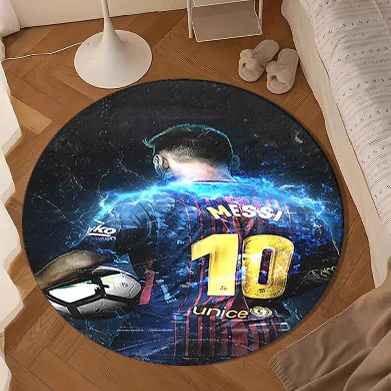 Argentina's Soccer Triumph Celebration Round mat Home Decor, Chair rug For livingroom,Bedroom, doormat home decor Birthday Gift Christmas Gifts