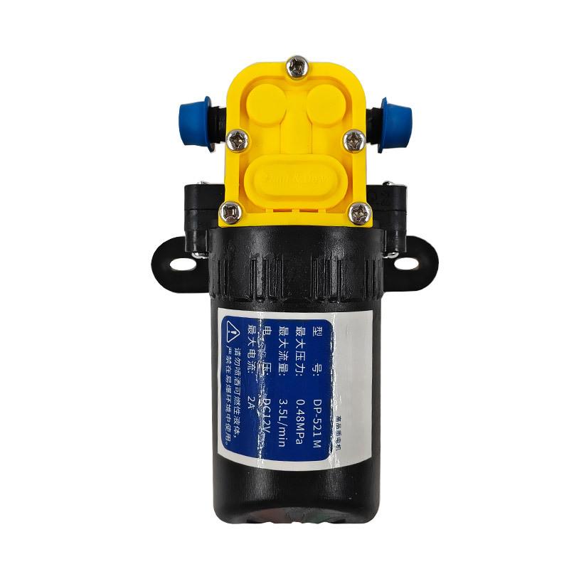12V Agricultural Electric Spray Water Pump Small High-pressure Spraying Pump Self-priming Diaphragm Pump Pesticide Water Pump