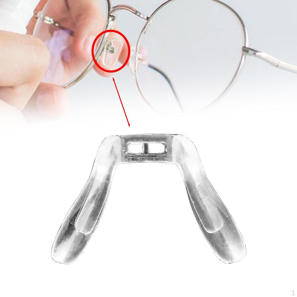 Седловидная перемычка для очков, подушечка для носа, силиконовая U-образная форма для очков, очков