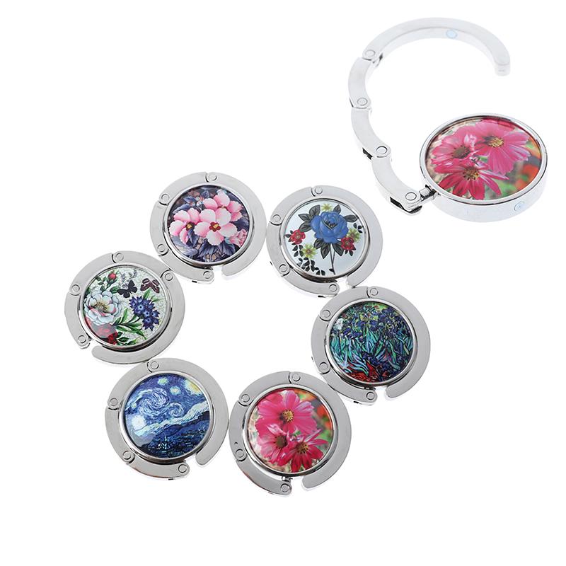 Портативная складная сумка, сумка-тоут, настольная вешалка, крючок, держатель для кошелька, вешалка