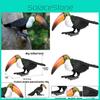 Wild Animal Big Billed Bird Ramphastos Toco Model For Kids Educational Gift And Display
