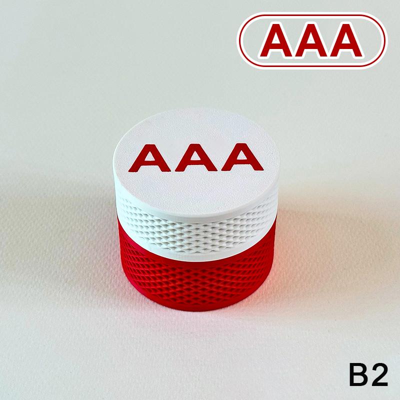 Коробка для хранения батареек ААА/АА (Батарейки в комплект не входят) Контейнер для батареек Держатель для батареек Герметичный Водонепроницаемый Портативный Домашний Декор