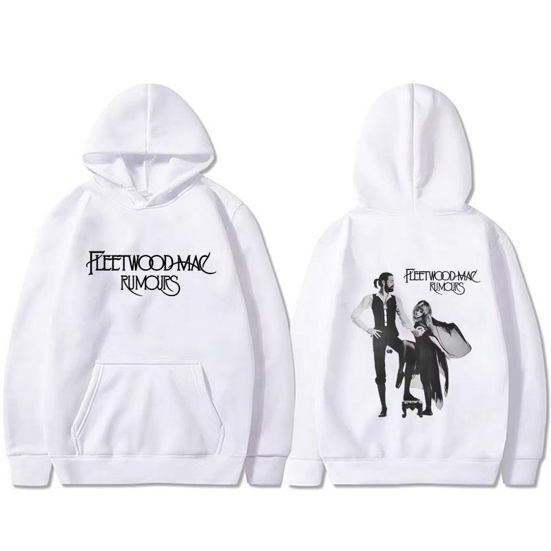 Худи с графикой альбома Fleetwood Mac Rumours, Худи Stevie Nicks, Повседневные флисовые худи