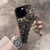 Элегантный кружевной чехол для телефона iPhone 17/16/15/14 Plus/13/12/11 Pro Max Матовый ТПУ чехол Модный узор Защитный корпус