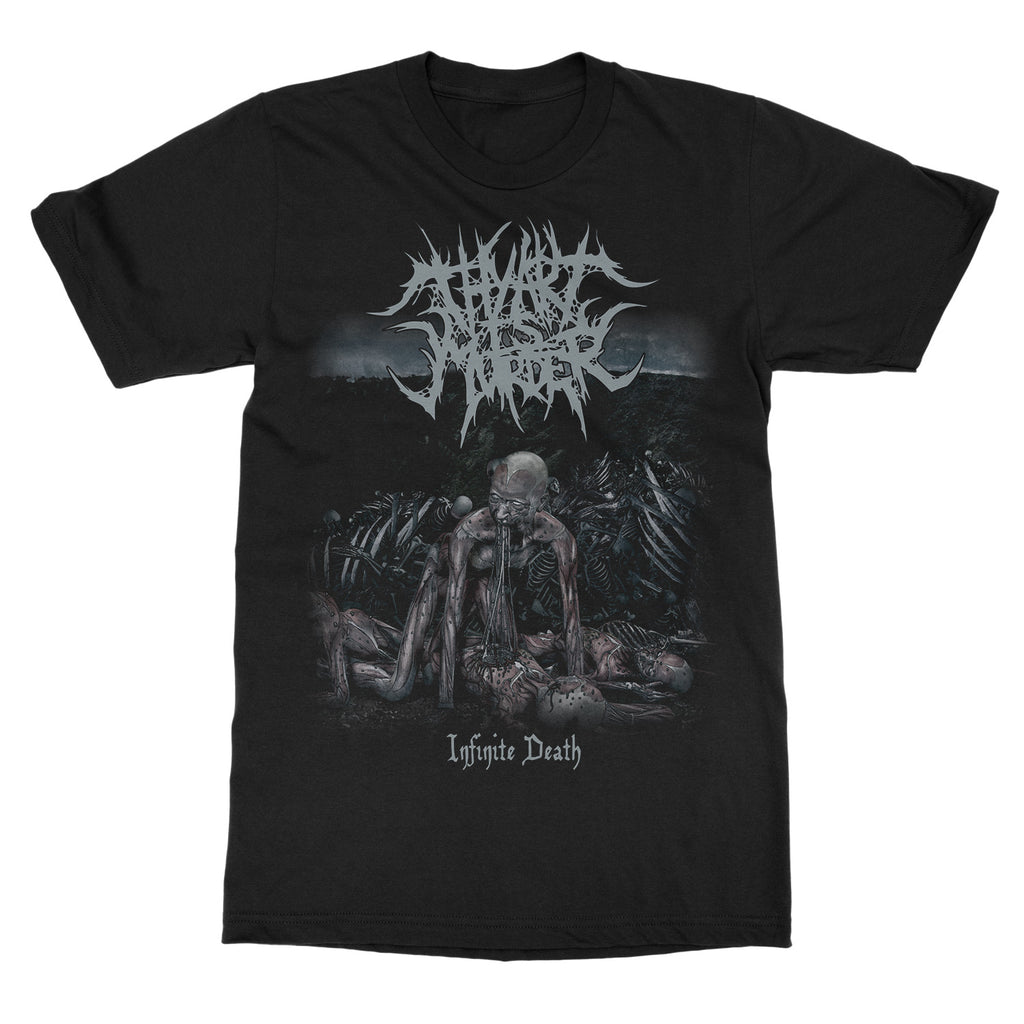Футболка с принтом Thy Art Is Murder Хлопковая Унисекс Летняя С коротким рукавом Модный бренд Футболка Роскошная Повседневная Винтаж Ретро