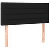 Maison Exclusive - Tête de lit à LED Noir 100x5x78/88 cm Tissu