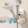 Милый мультяшный кронштейн для душевой лейки на присоске, фиксирующий артефакт, для дома, ванной комнаты, без сверления, детский кронштейн для душевой лейки, съемный и регулируемый