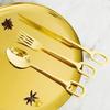 Gold Cutlery Set Brunch Spoon
