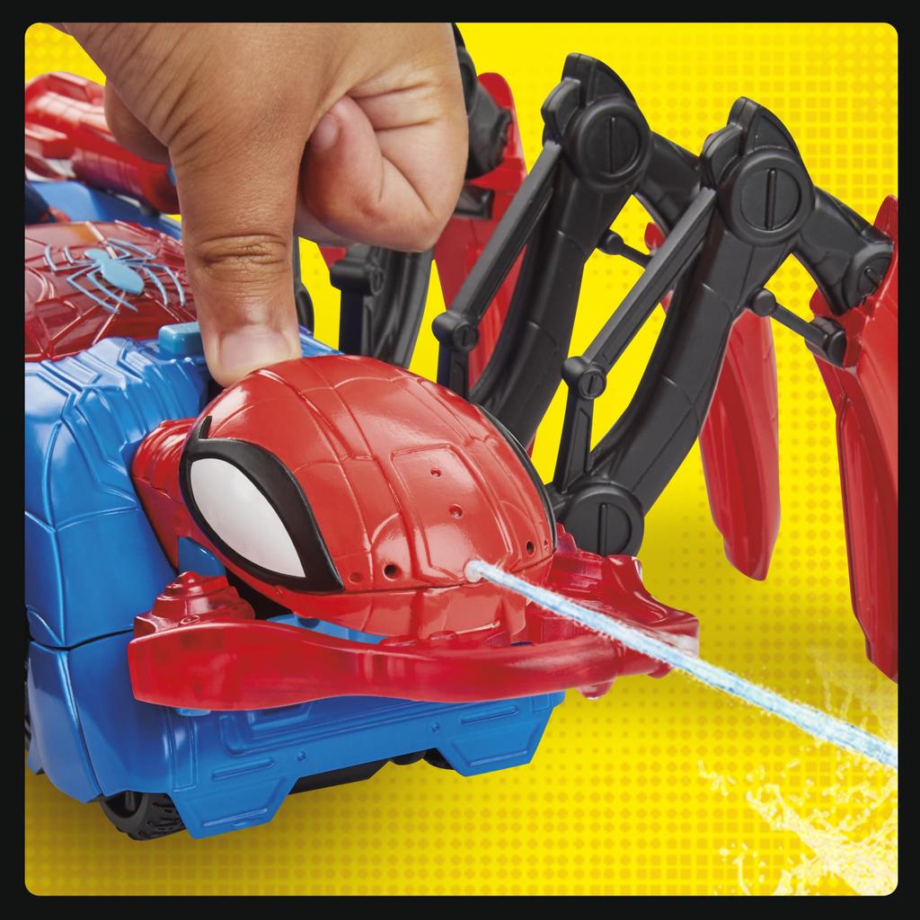 MARVEL Marvel Epic Hero Series Web Splashers Crawl Blast Spider F7845 Подлинный продукт Человек-паук Человек-паук и