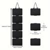 Felt Jewelry Hanging Enamel Lapel Pin Display Board Wall Mounted Badge Collection Holder Organizer with Slots for Necklace Earring
