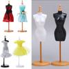 Accessories Mini  House Toys Dress Hangers Mannequin Model Stand Display Holder Doll Dress Support