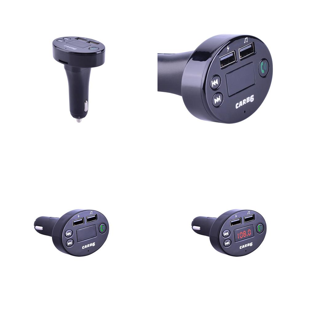 Премиальное беспроводное Bluetooth автомобильное USB зарядное устройство 3.6А FM-трансмиттер Радиоадаптер для воспроизведения MP3