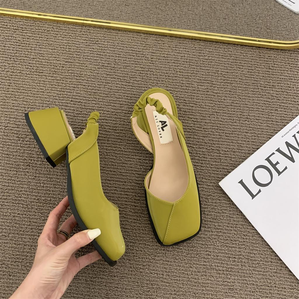 Fashion High Heeled Sandals for Women Sandals Mary Jane Sandals for Women Shoes Fashion Chunky Heels Square Toe Dress Comfortable Sandal