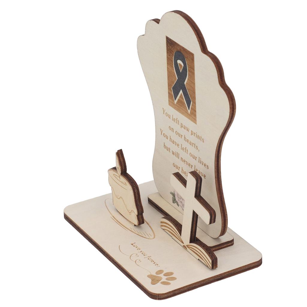 Мемориальная доска для животных, значимая для выражения сочувствия, мемориальная доска для животных, деревянный декор стола для кошек и собак