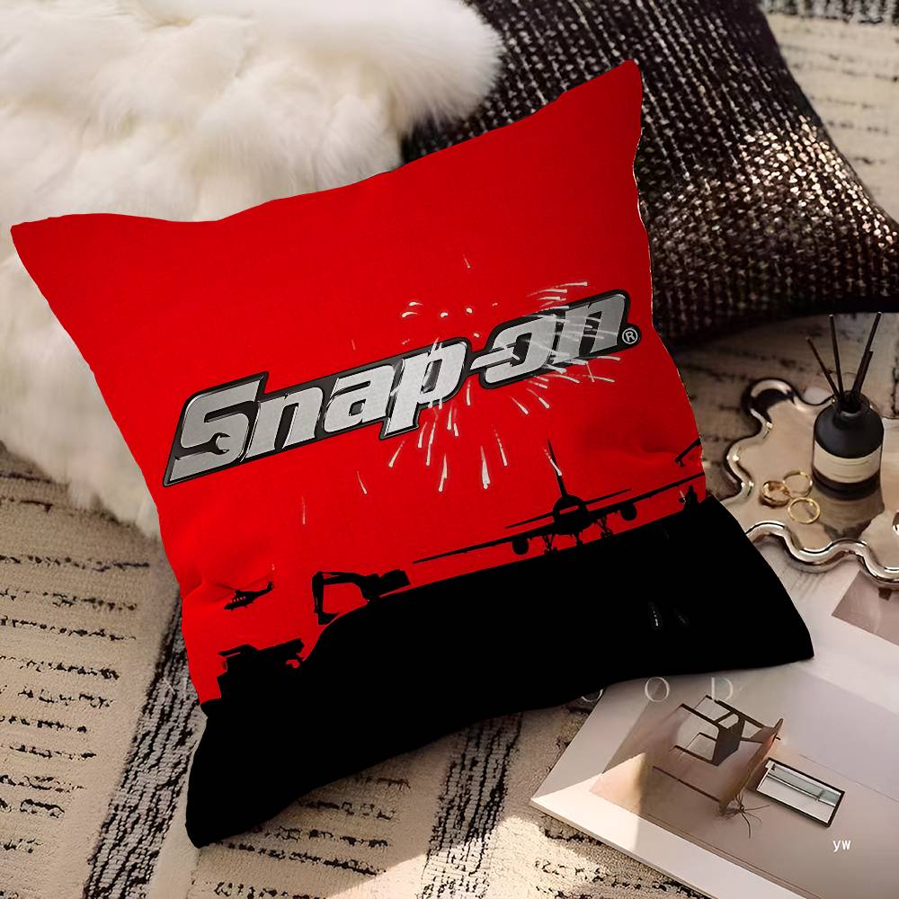 SSnapS On LOGO Personalized Picture Text Home Decorative Pillows Household Gifts 45x45cm