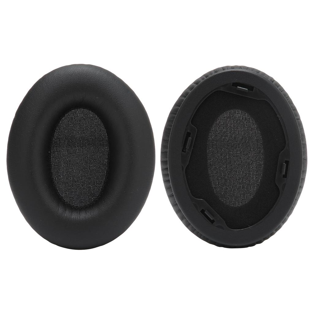 2Pcs Ear Pads Replacement Cushion Headphone Accessory for Monster Studio HeadsetBlack
