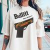Vintage Bullitt V1 Natural T Shirt and Kids Shirt Movie Poster Retro Vintage Cotton Men's Women's Gift Present