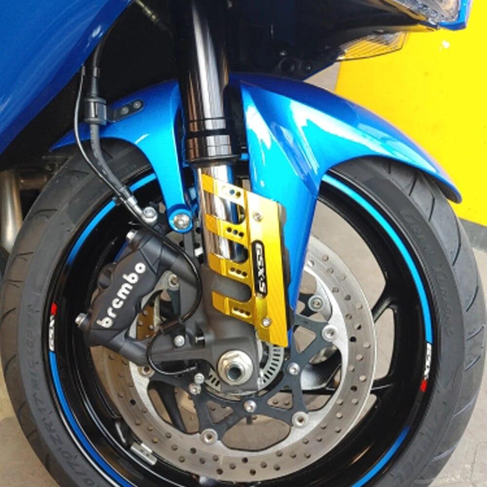 For CBR250RR/R CBR250 Universal Motorcycle Mudguard Side Protection Mount Shock Absorber Front Fender Cover Anti-fall Slider