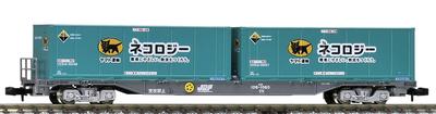 TOMIX N Gauge Koki106 Late Model с Yamato Transport Container 8723 Железнодорожная модель грузового вагона