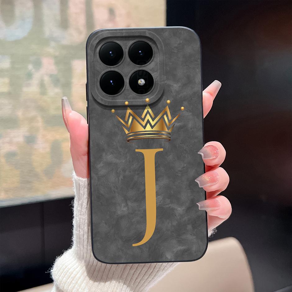 Чехол Для Телефона Xiaomi 15 15T Pro 5G Милый Панда 26 Букв Ударопрочный Жидкий Силикон Чехол Для Xiaomi15 Pro 15TPro Fandas