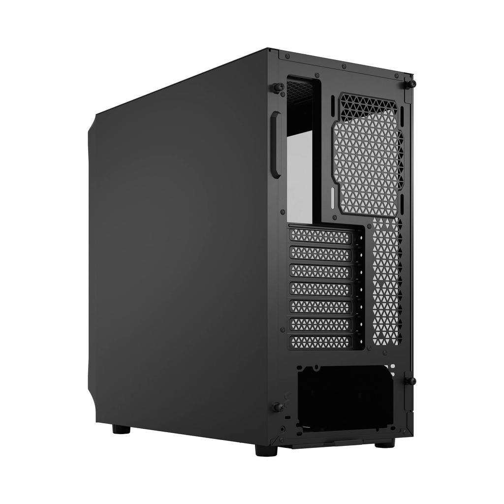 Корпус для ПК Fractal Design Focus 2 Black TG Clear Tint с панелью из закаленного стекла, ориентированной на воздушный поток, ATX CS8052 FD-C-FOC2A-01